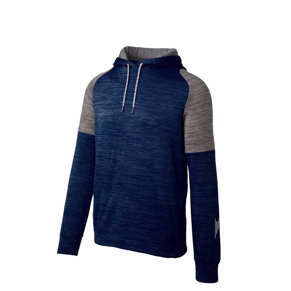 Panske Mikina Mizuno Velocity Námornícka Modrá Vypredaj DWLS24603